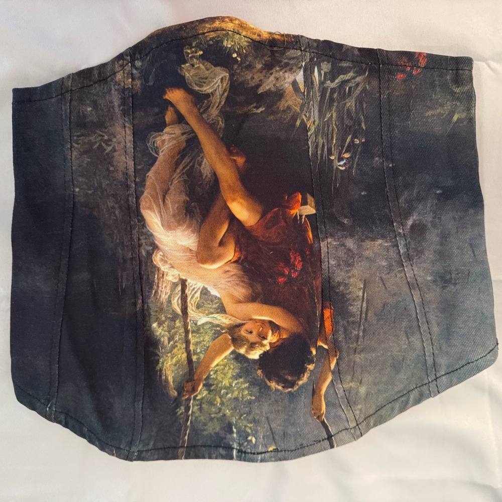 Renaissance Painting Corset Top